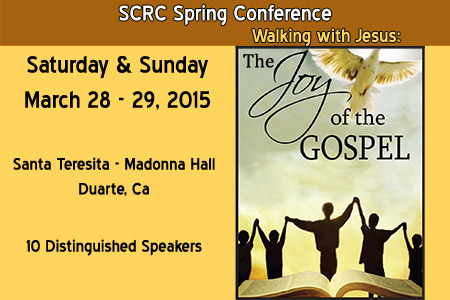 SCRC Spring Conference: The Joy of the Gospel