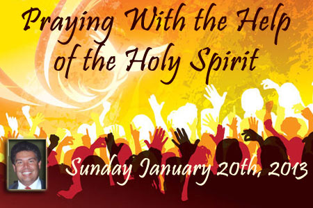 Praying With the Help of the Holy Spirit